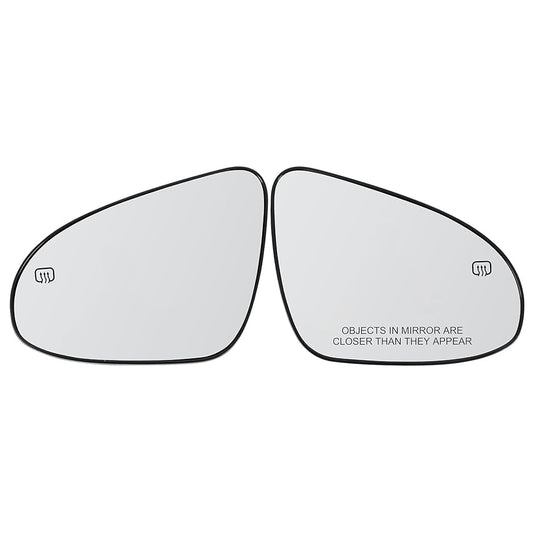 Left & Right Side Car Side Mirror Plates